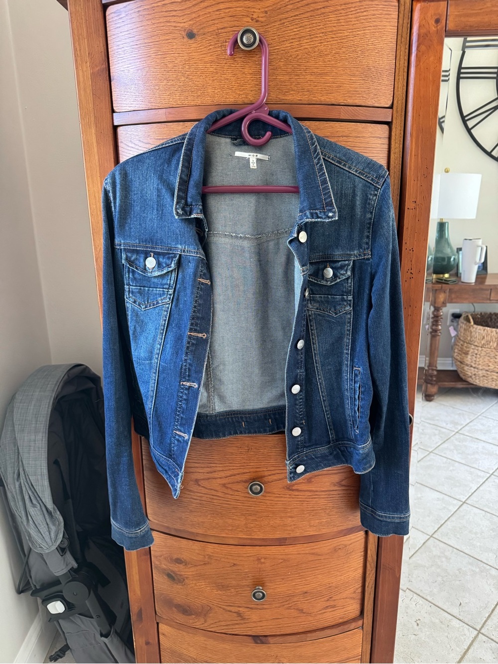 Walter Baker Dark Blue Denim Jean Jacket